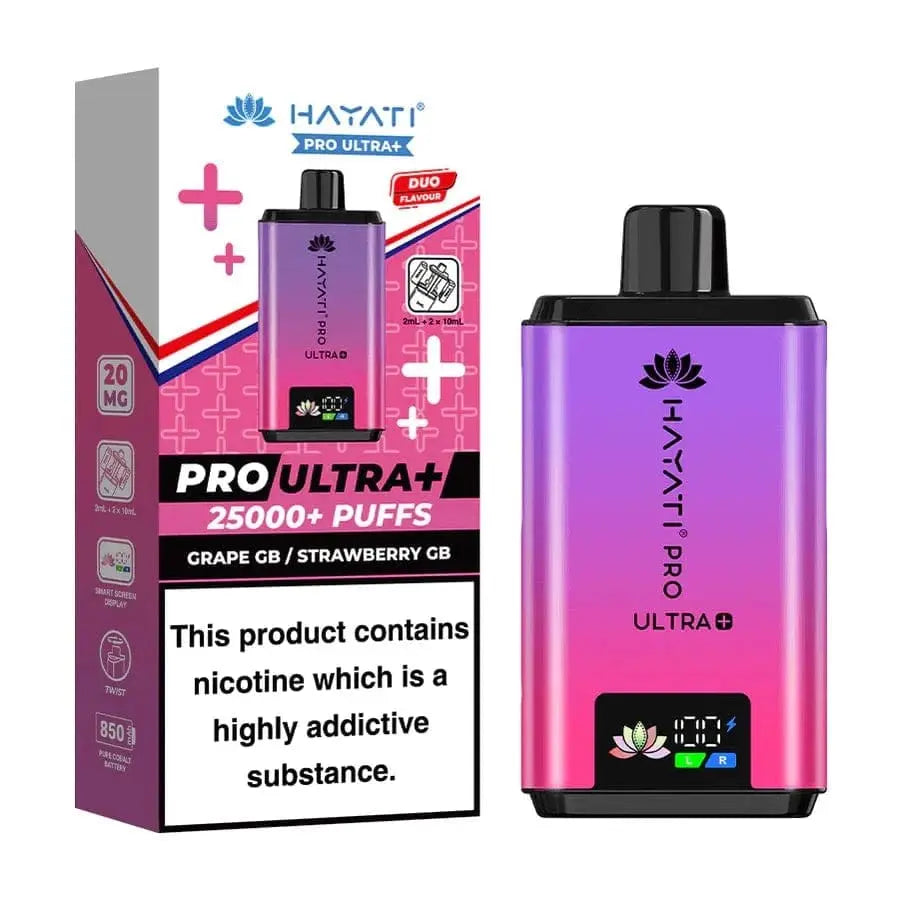 Box of 5 Hayati Pro Ultra Plus 25000 100% Authentic Vape At Door