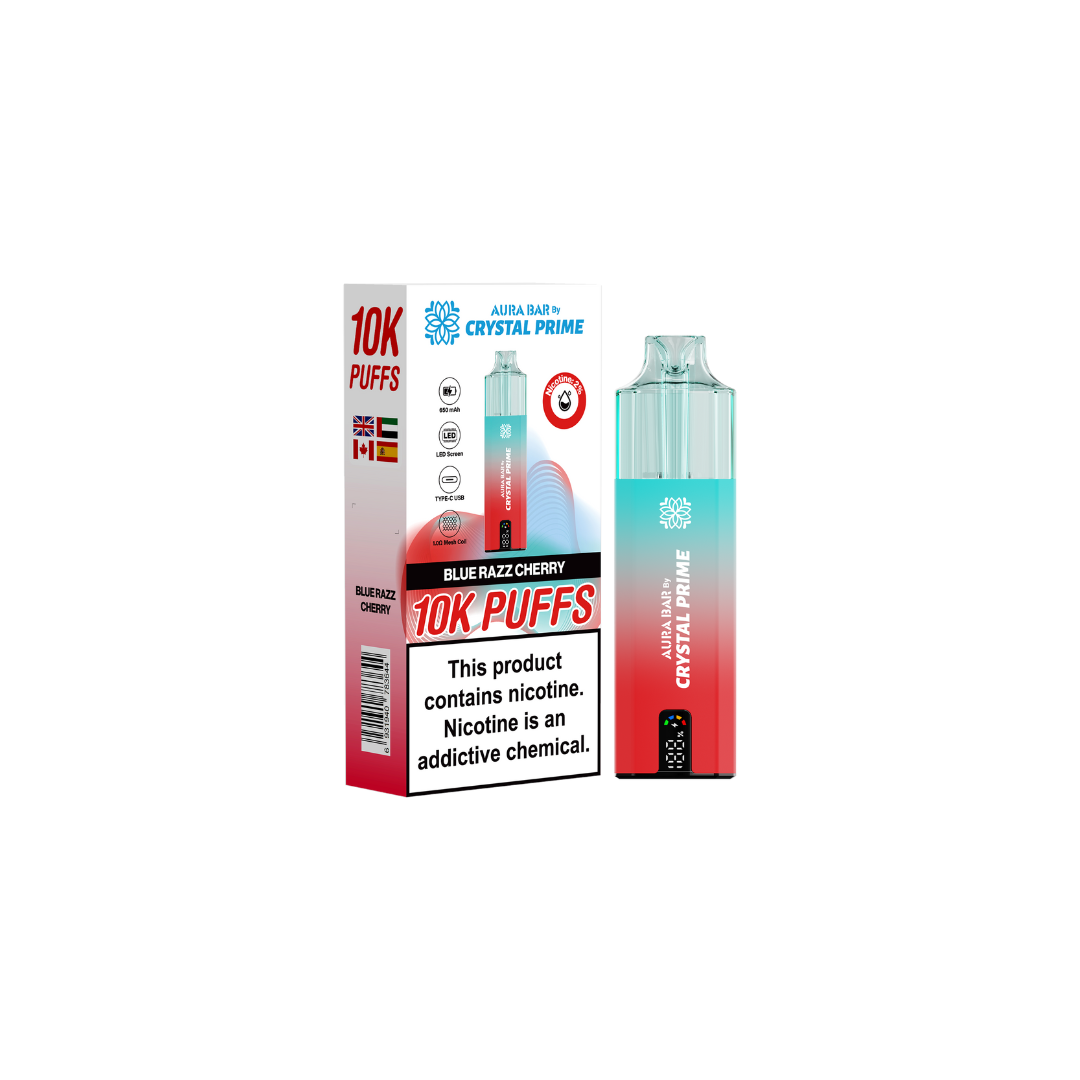 Crystal Prime Aura Bar 10k Puffs Disposable Vape