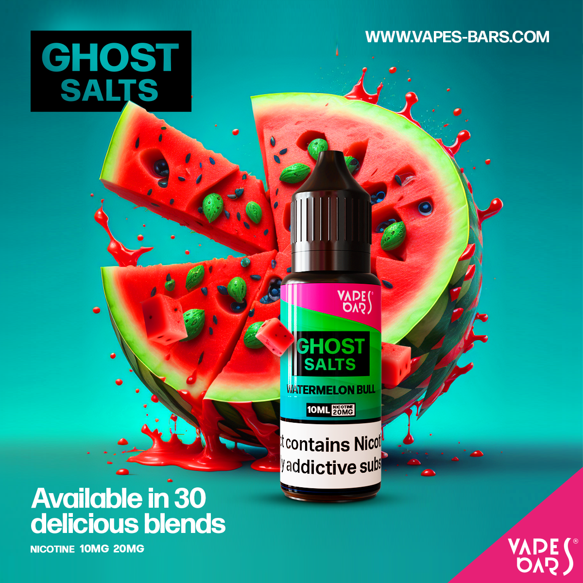 VB Ghost Salts E-Liquid 10 and 20 mg in 10ml