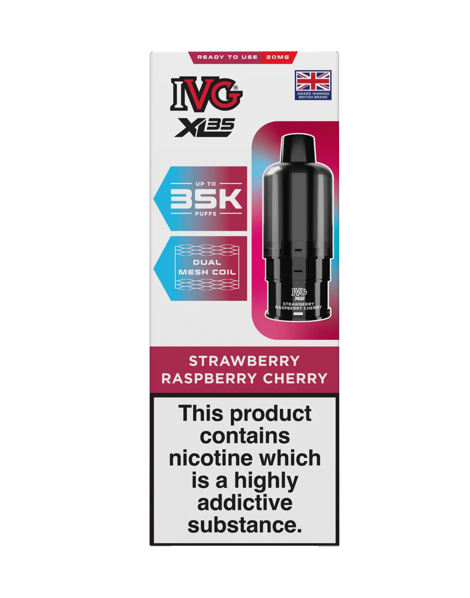 IVG XL 35K Prefilled Replacement Pods