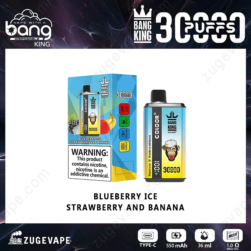 Bang King 30K Vape Device (30,000 Puffs) Vape At Door