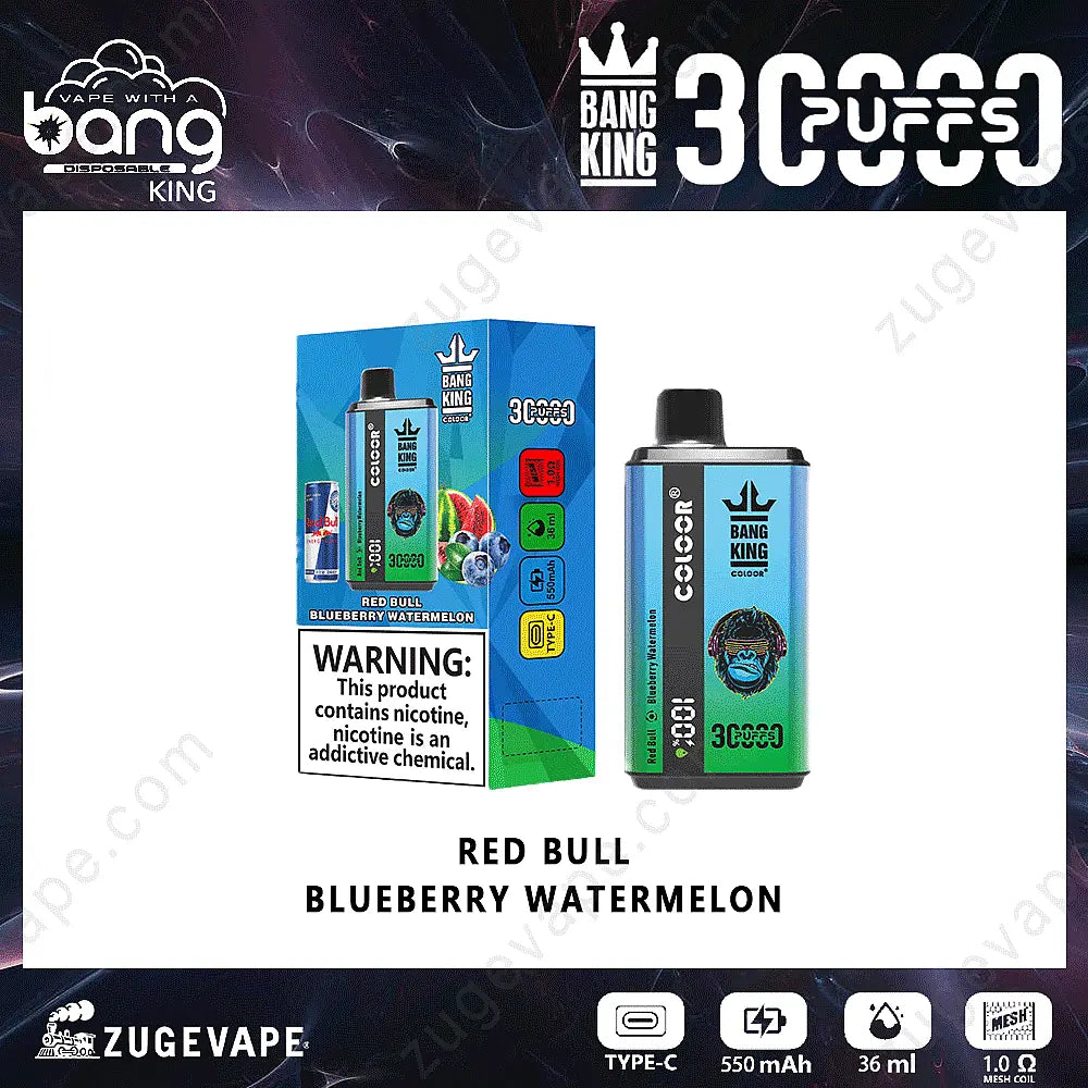 Bang King 30K Vape Device (30,000 Puffs) Vape At Door