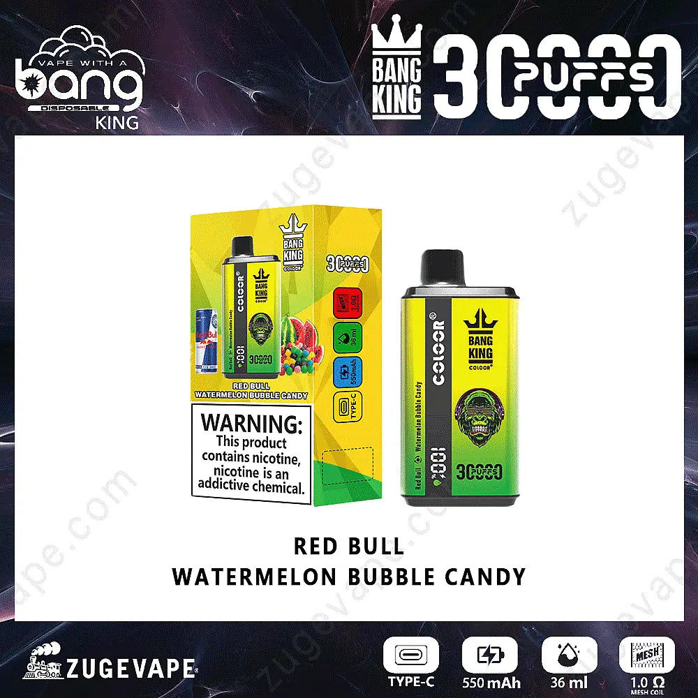 Bang King 30K Vape Device (30,000 Puffs) Vape At Door