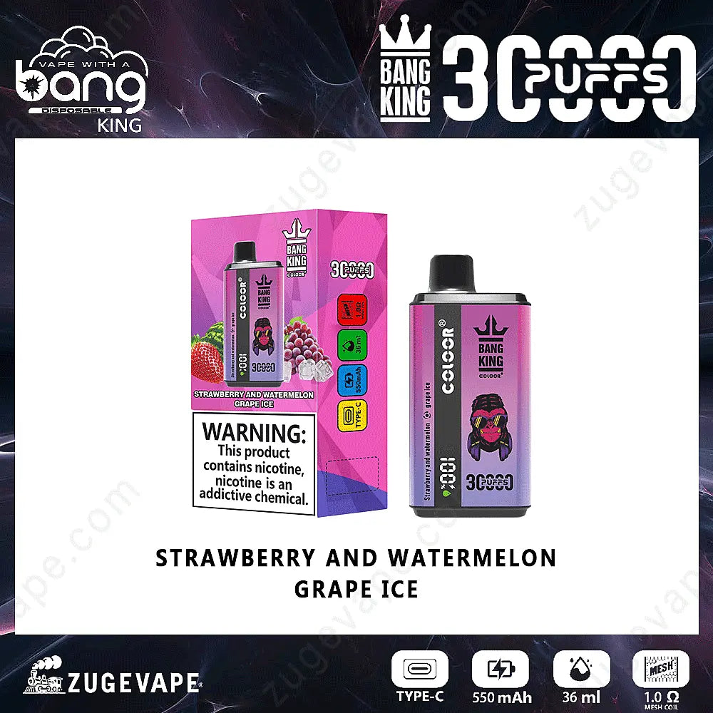 Bang King 30K Vape Device (30,000 Puffs) Vape At Door