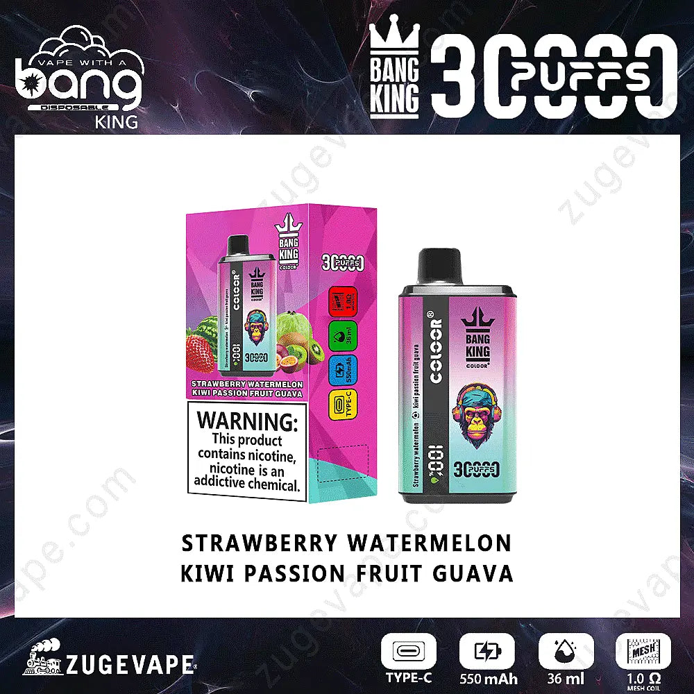 Bang King 30K Vape Device (30,000 Puffs) Vape At Door