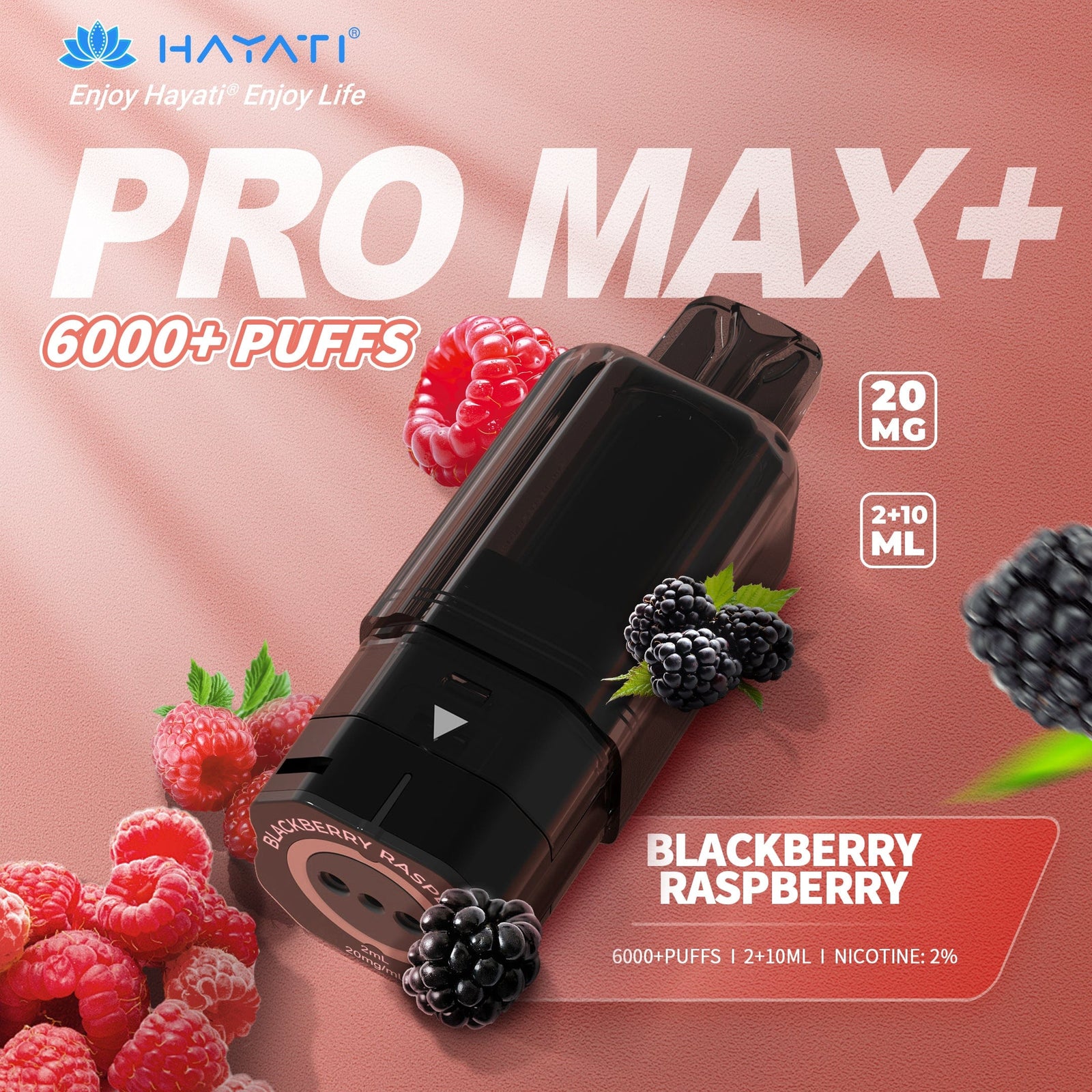 Hayati Pro Max Plus 6000 Replacement Prefilled Pods