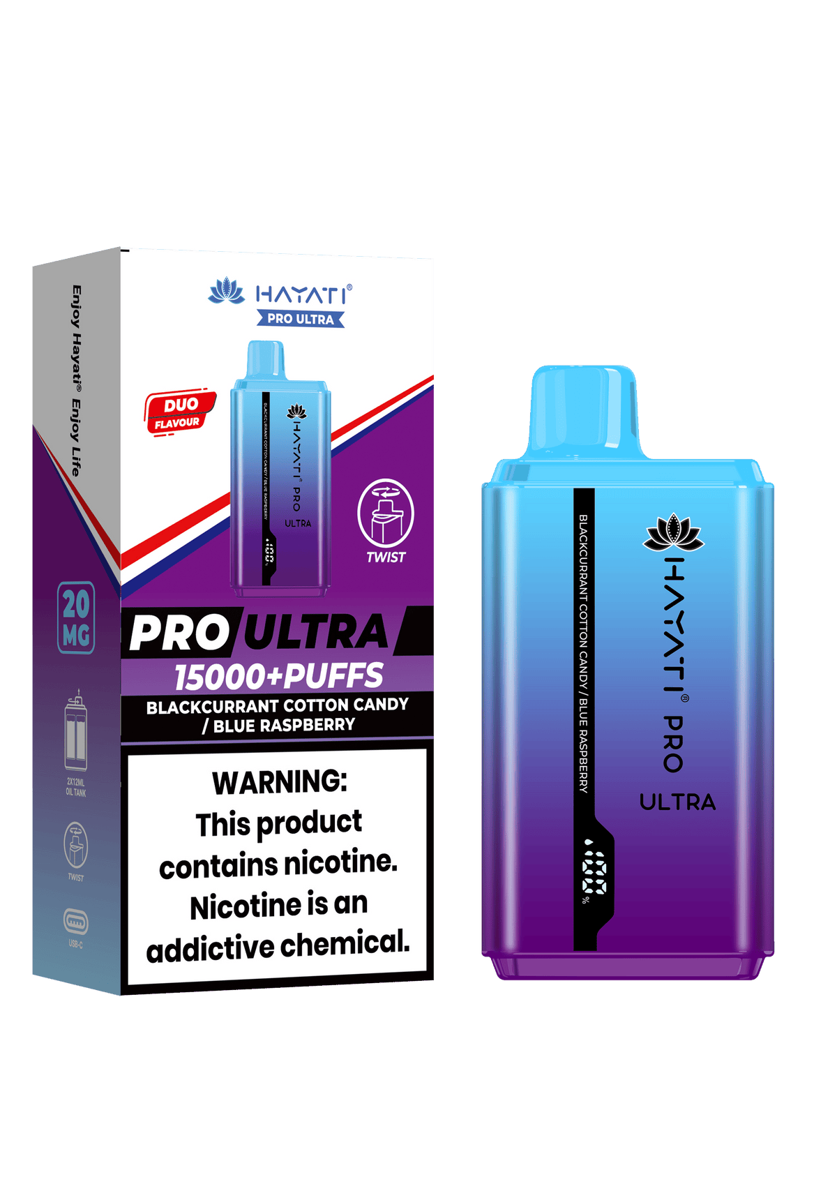 Hayati Pro Ultra 15000 Pod Kit (Price, Puff Count, Specs & Stock in the UK)