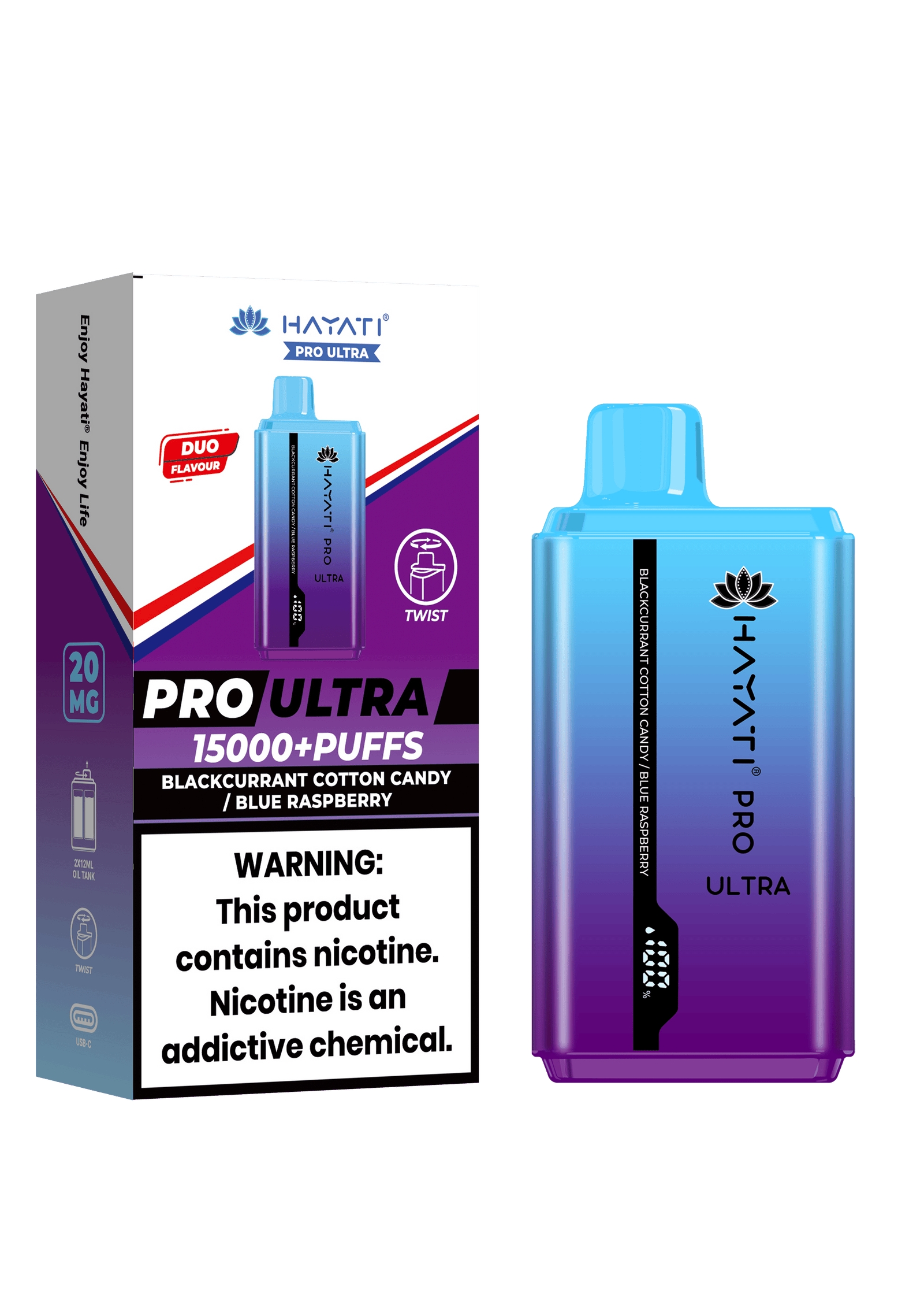 Hayati Pro Ultra 15000 Pod Kit (Price, Puff Count, Specs & Stock in the UK)