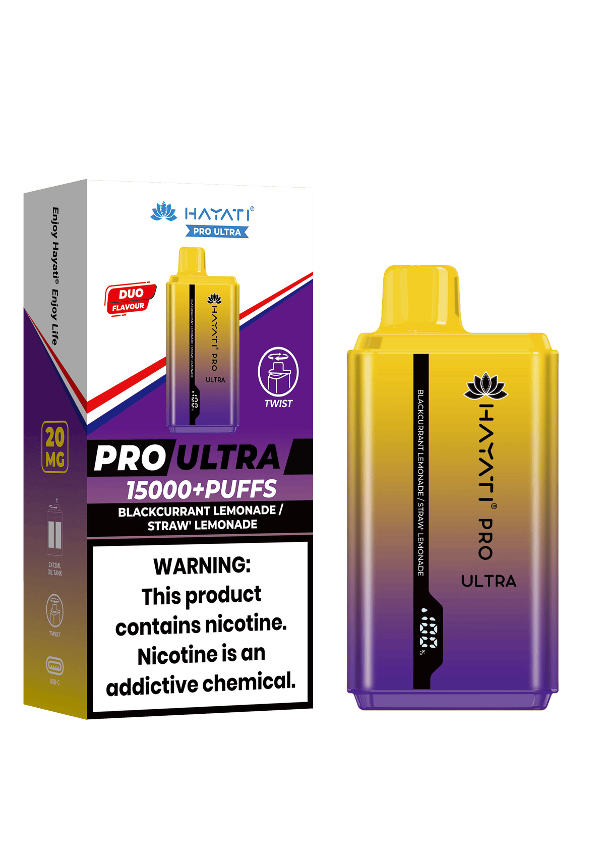 Hayati Pro Ultra 15000 Pod Kit (Price, Puff Count, Specs & Stock in the UK)