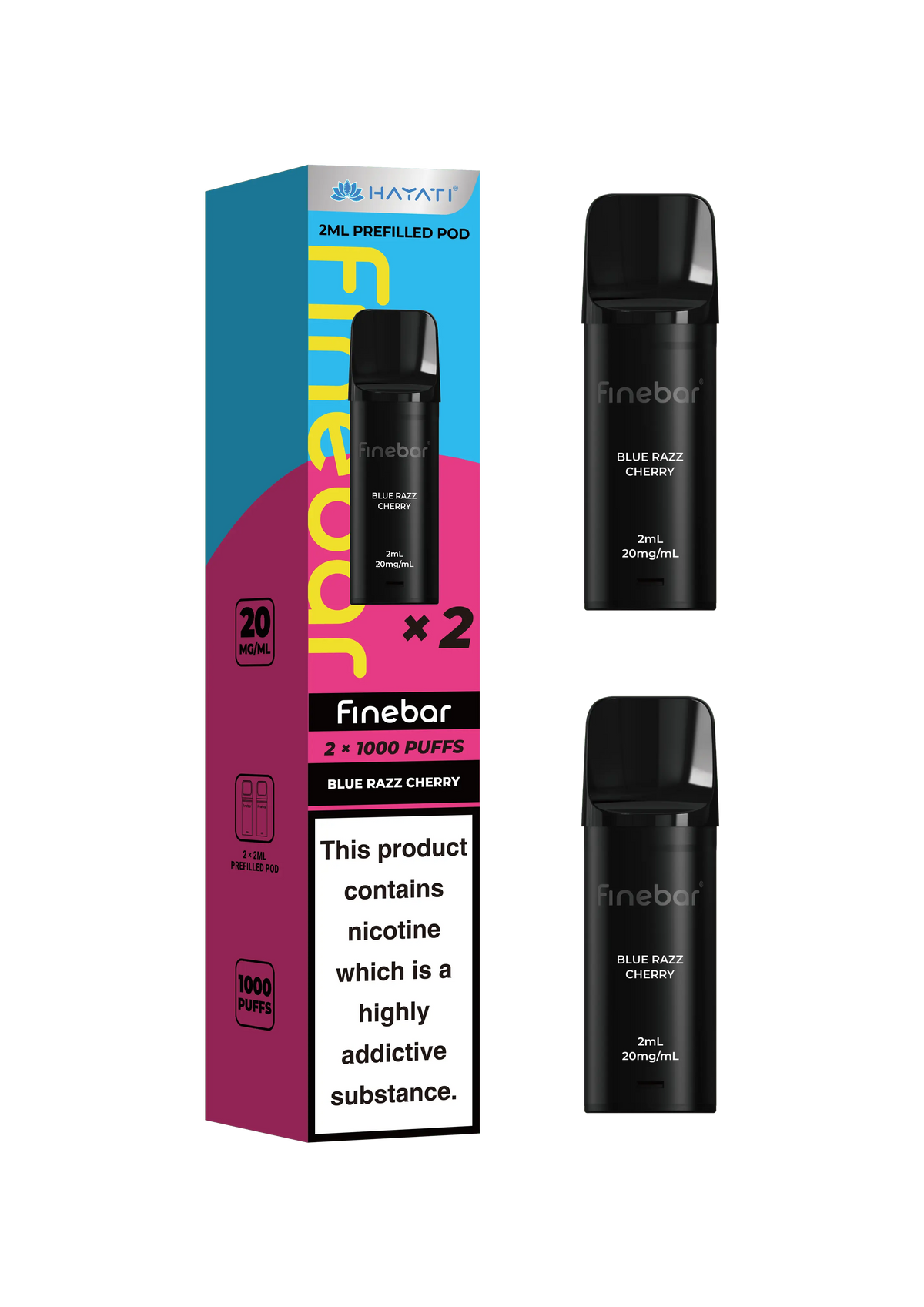 Hayati Finebar Prefilled Pods | Refill Pods for Finebar Hayati