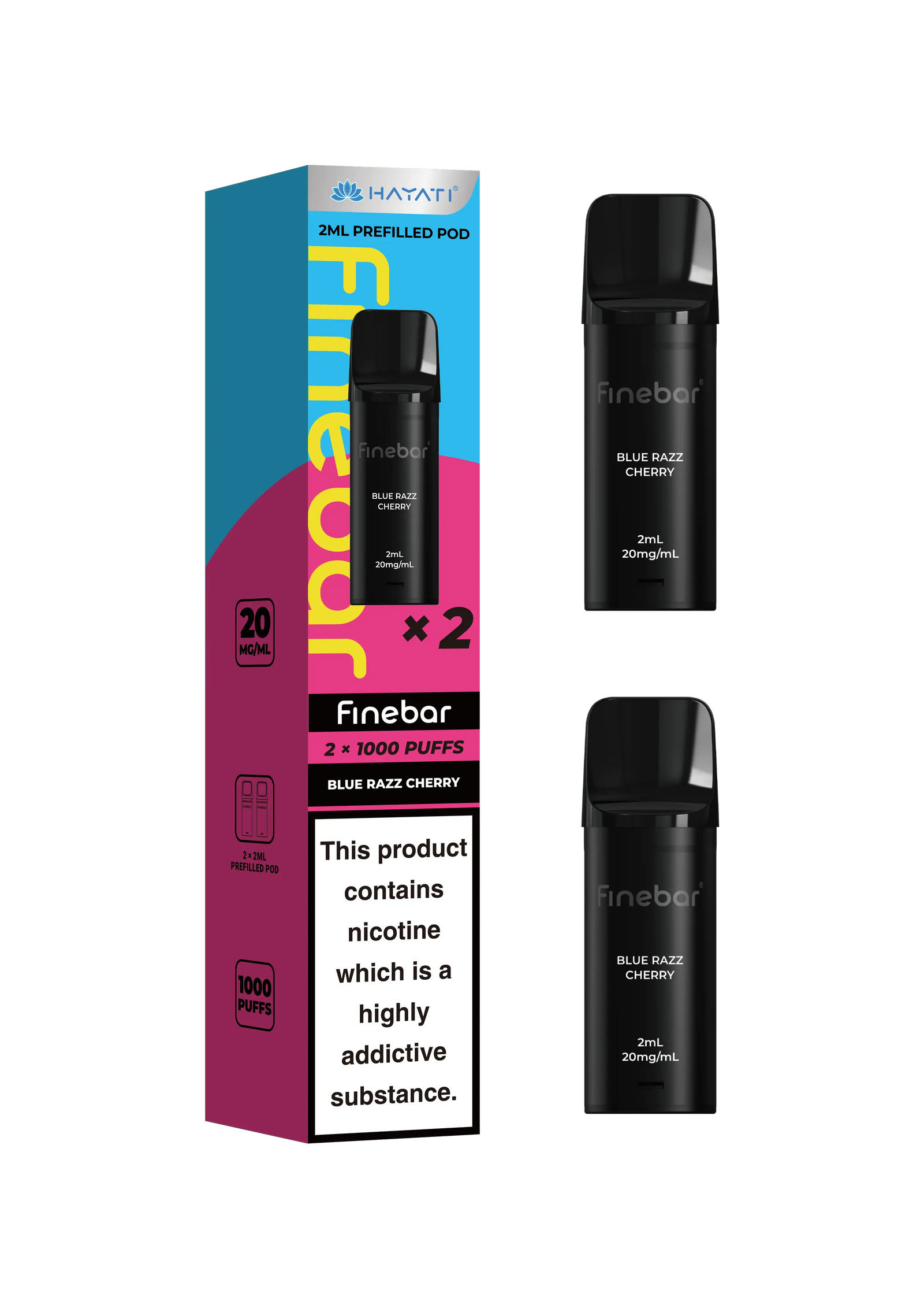 Hayati Finebar Prefilled Pods | Refill Pods for Finebar Hayati