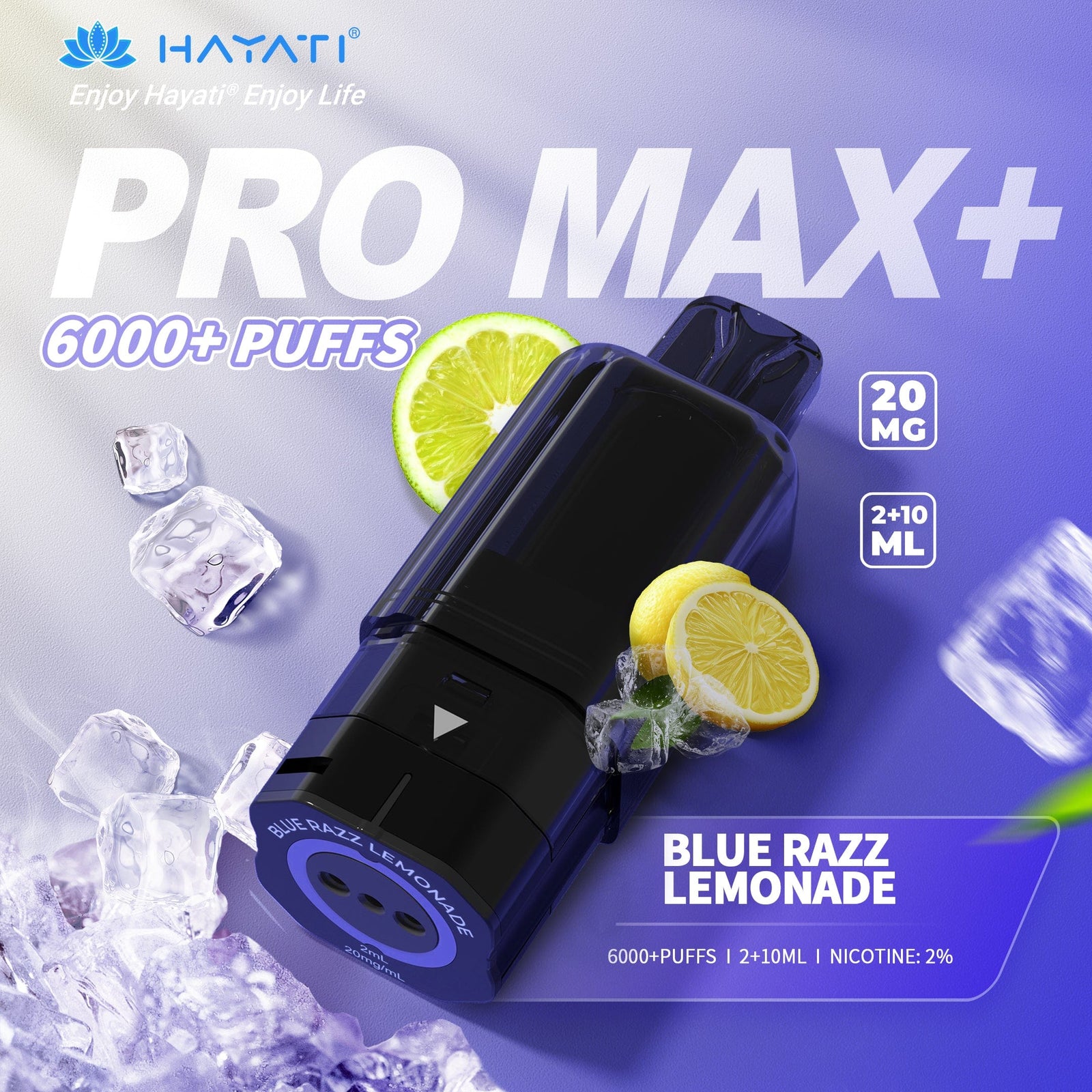Hayati Pro Max Plus 6000 Replacement Prefilled Pods