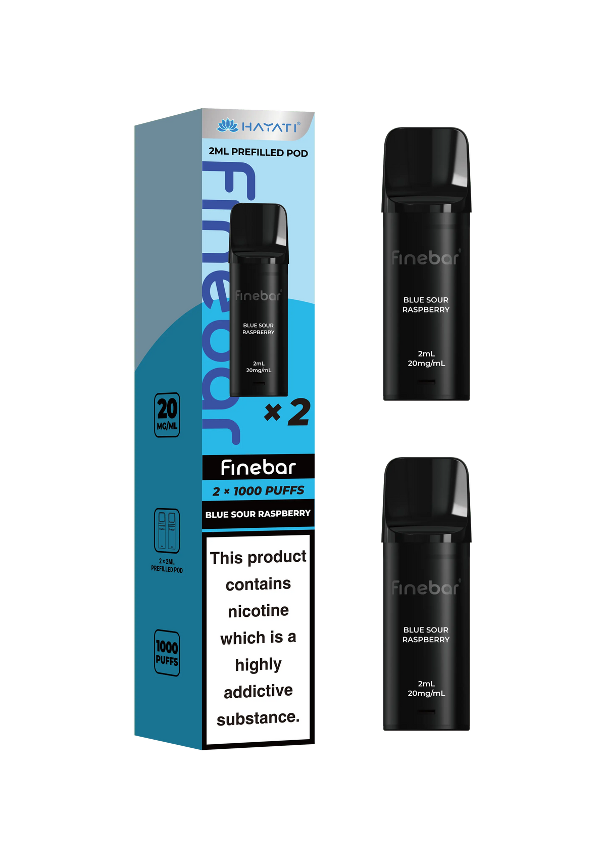 Hayati Finebar Prefilled Pods | Refill Pods for Finebar Hayati
