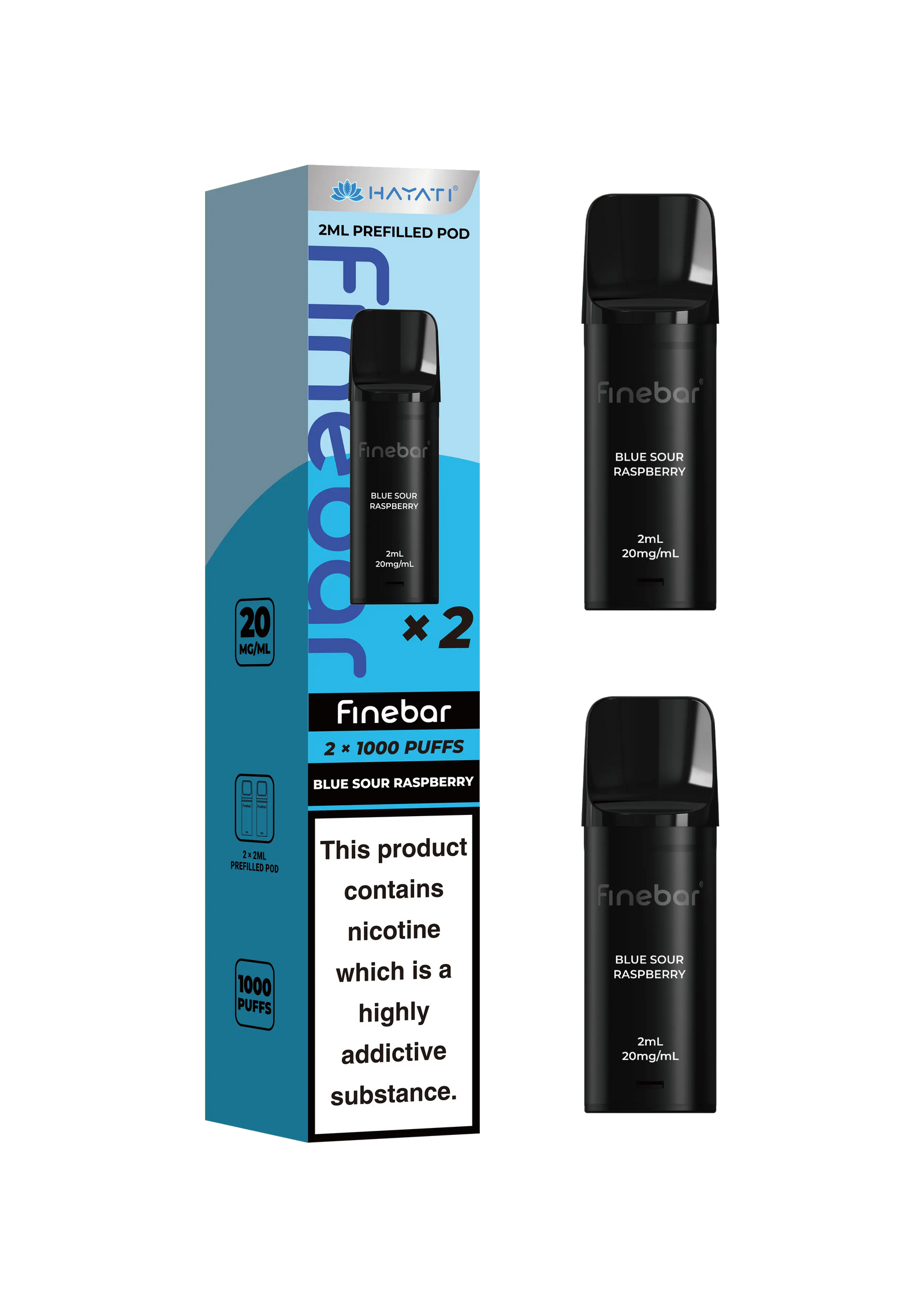 Hayati Finebar Prefilled Pods | Refill Pods for Finebar Hayati