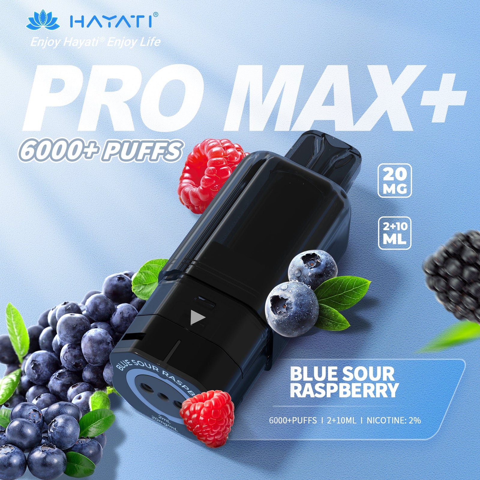 Hayati Pro Max Plus 6000 Replacement Prefilled Pods