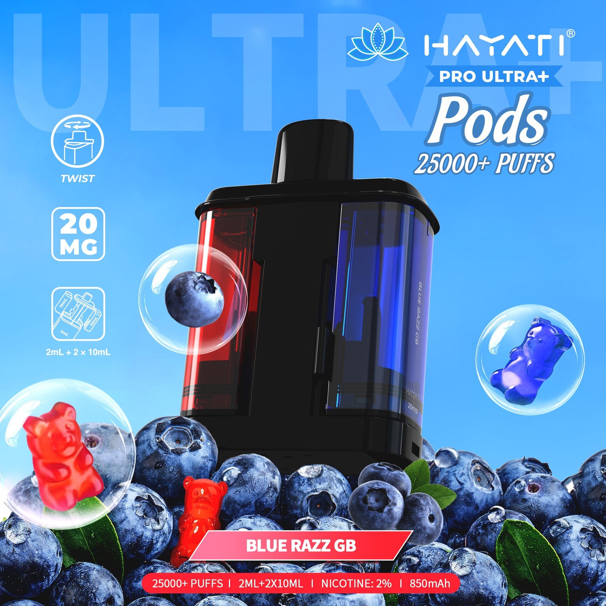 Hayati Pro Ultra Plus 25000 Refill Pods