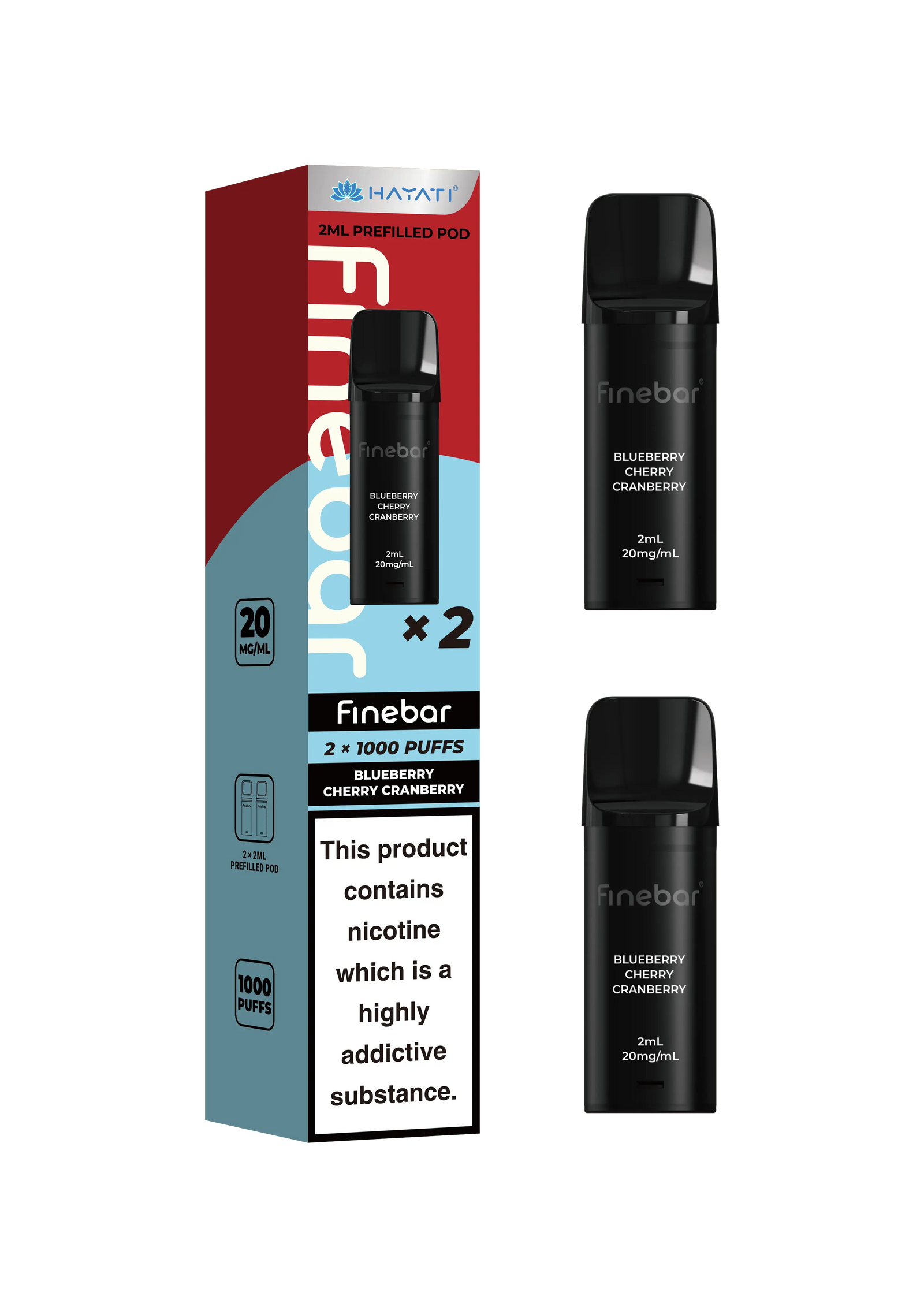 Hayati Finebar Prefilled Pods | Refill Pods for Finebar Hayati