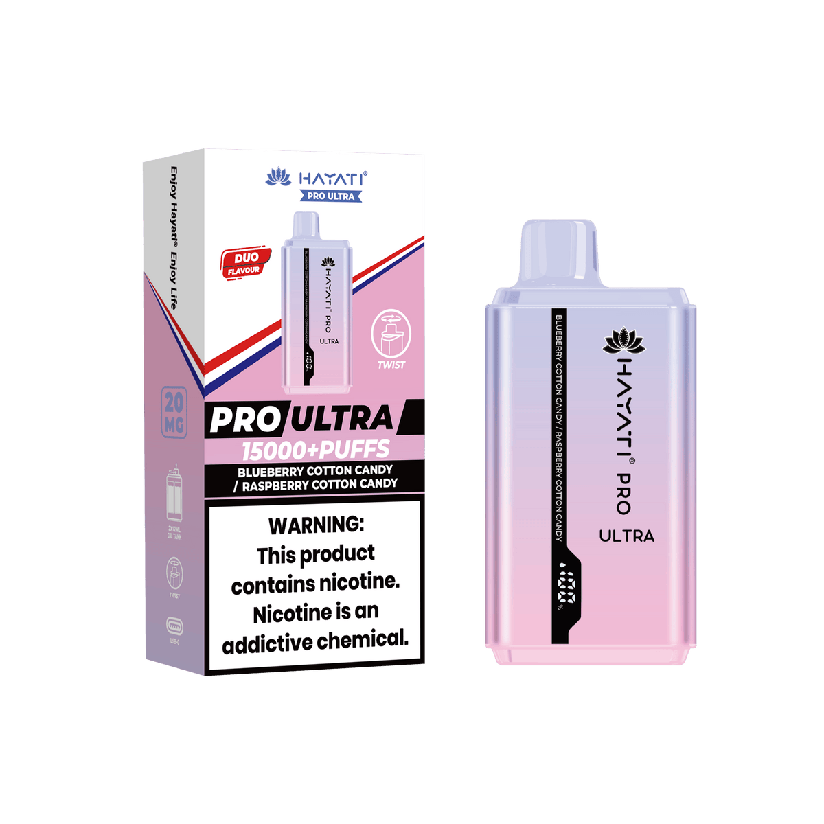 Hayati Pro Ultra 15000 Pod Kit (Price, Puff Count, Specs & Stock in the UK)