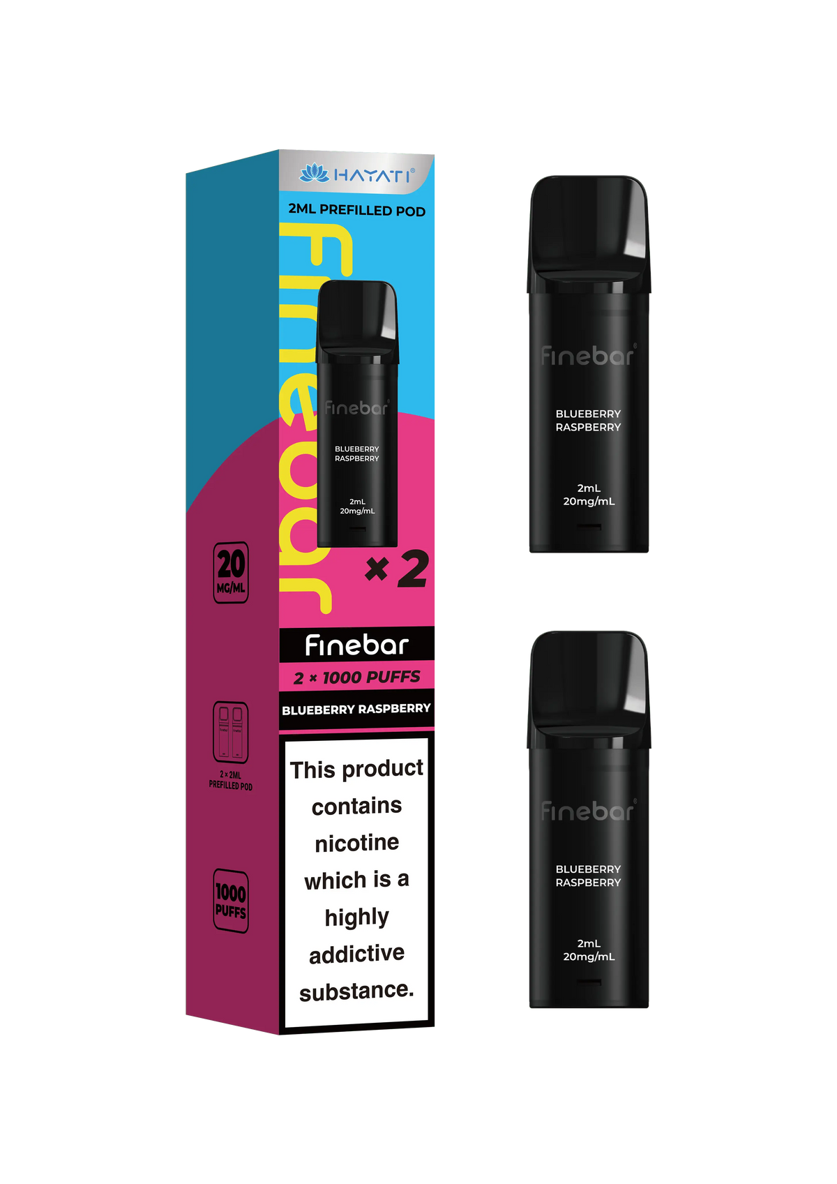 Hayati Finebar Prefilled Pods | Refill Pods for Finebar Hayati
