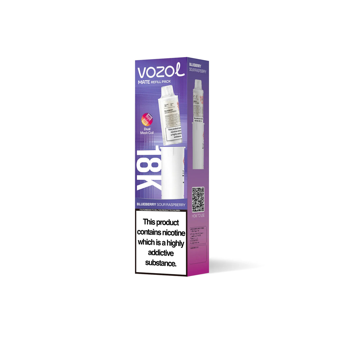 Vozol Mate 18k Prefilled Replacement Pods (18000 Puffs)