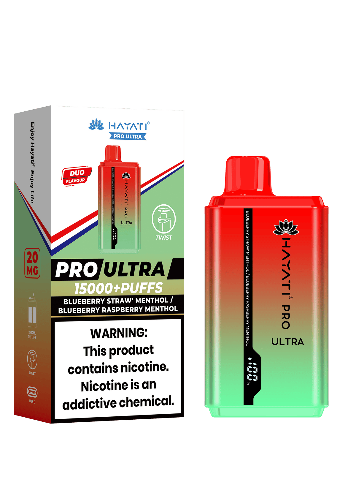 Hayati Pro Ultra 15000 Pod Kit (Price, Puff Count, Specs & Stock in the UK)