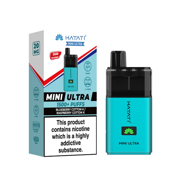 Hayati Mini Ultra 1500 Puffs (Box of 5)