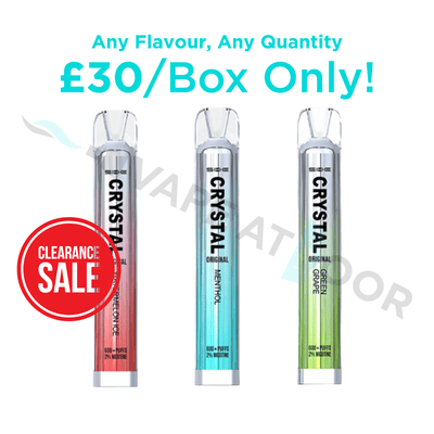 SKE Crystal Bar 600 Puffs Disposable Vape (Box of 10)