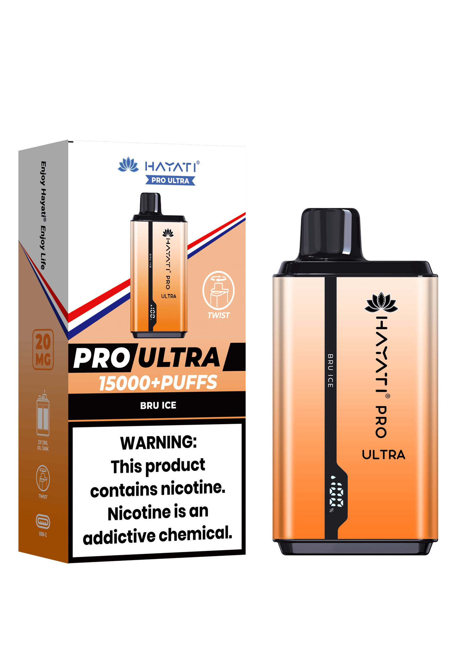 Hayati Pro Ultra 15000 Pod Kit (Price, Puff Count, Specs & Stock in the UK)