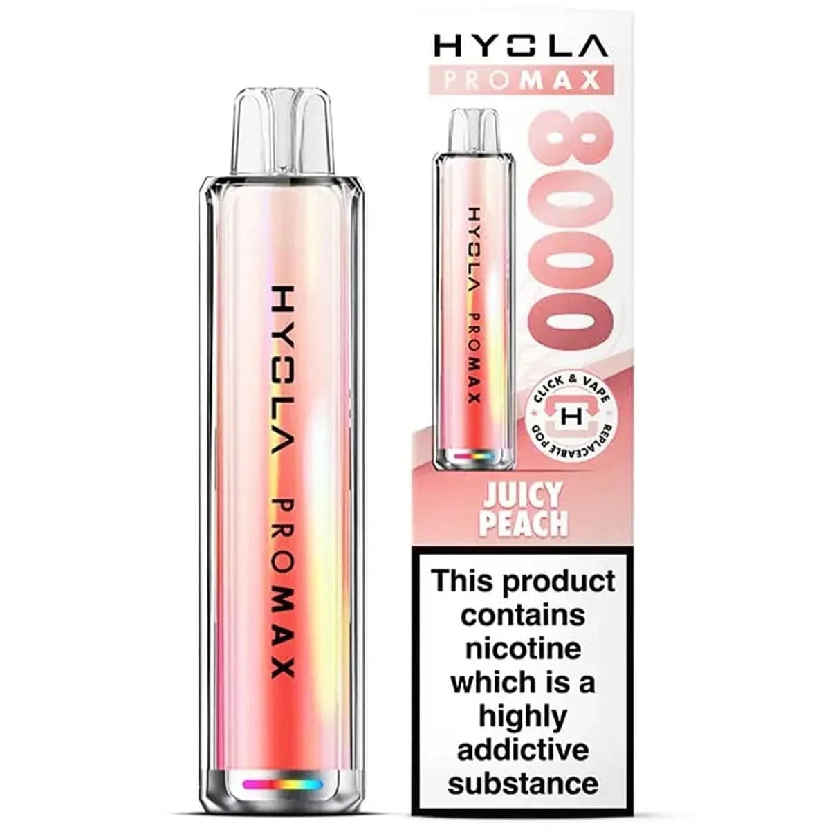 Hyola Pro Max 8000 Puffs Prefilled Pod Kit