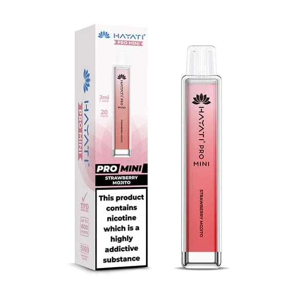 Hayati Pro Mini 600 Puffs Disposable Vape 2%