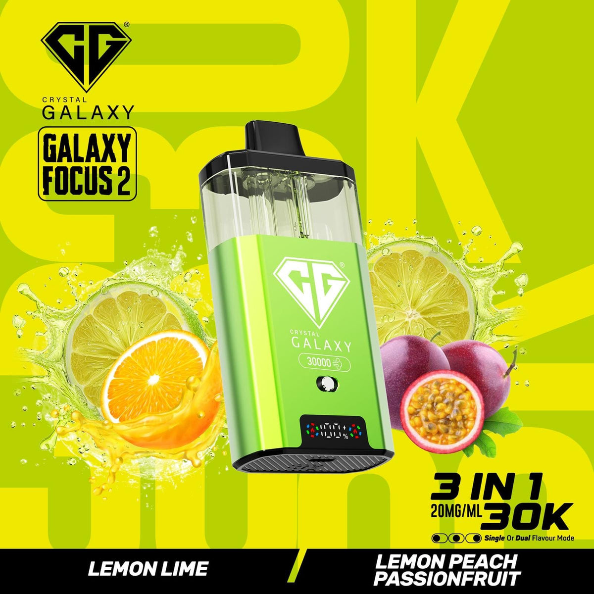 Crystal Galaxy Focus 2 30k Puffs Prefilled Vape Kit