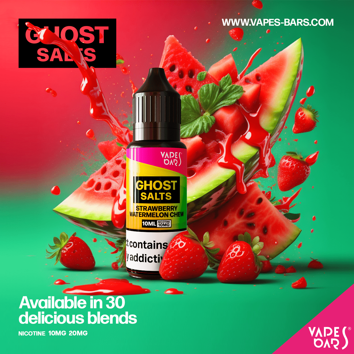 VB Ghost Salts E-Liquid 10 and 20 mg in 10ml