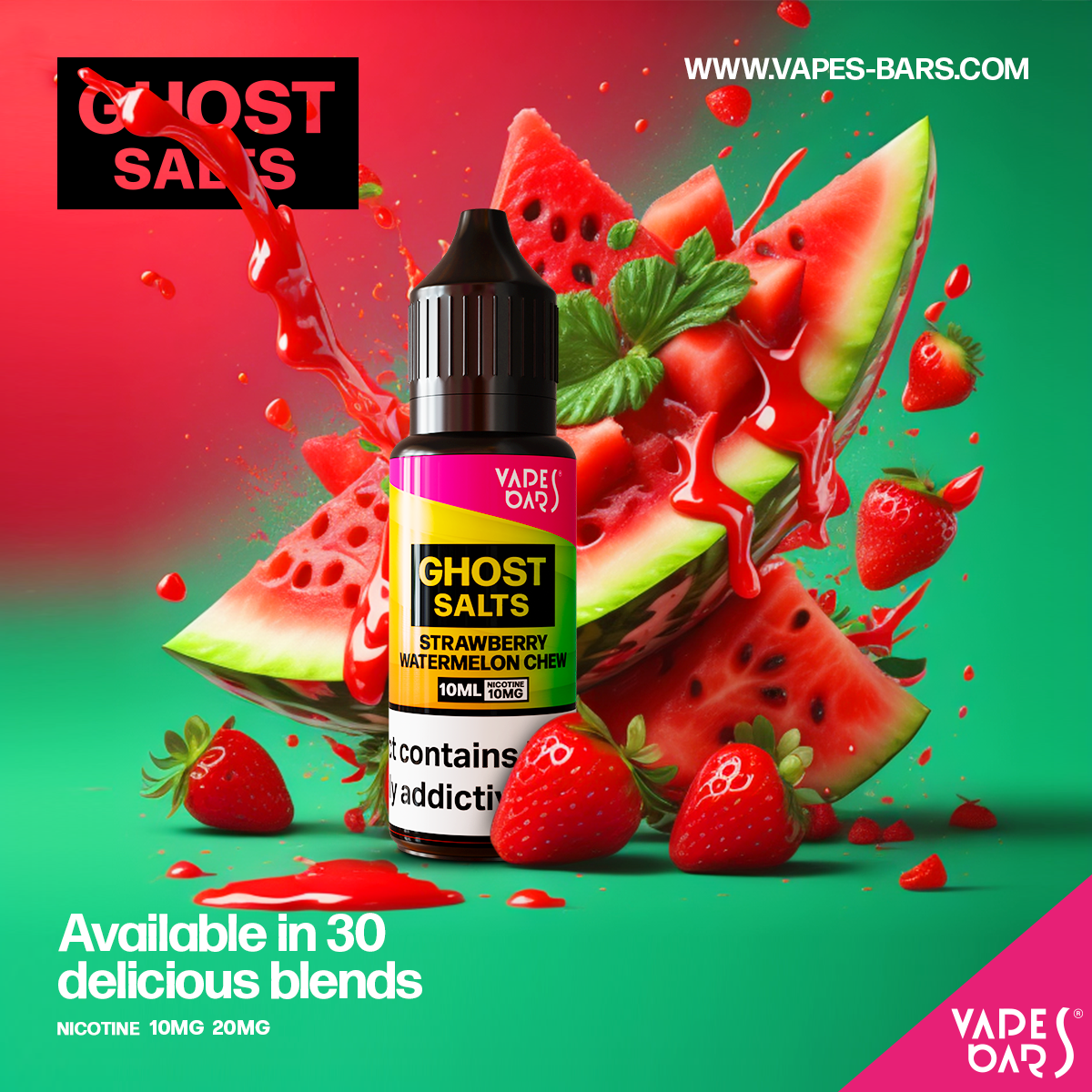 VB Ghost Salts E-Liquid 10 and 20 mg in 10ml