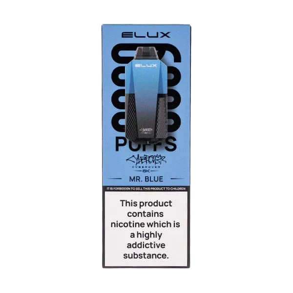 Elux Cyberover 6k Puffs MR BLUE