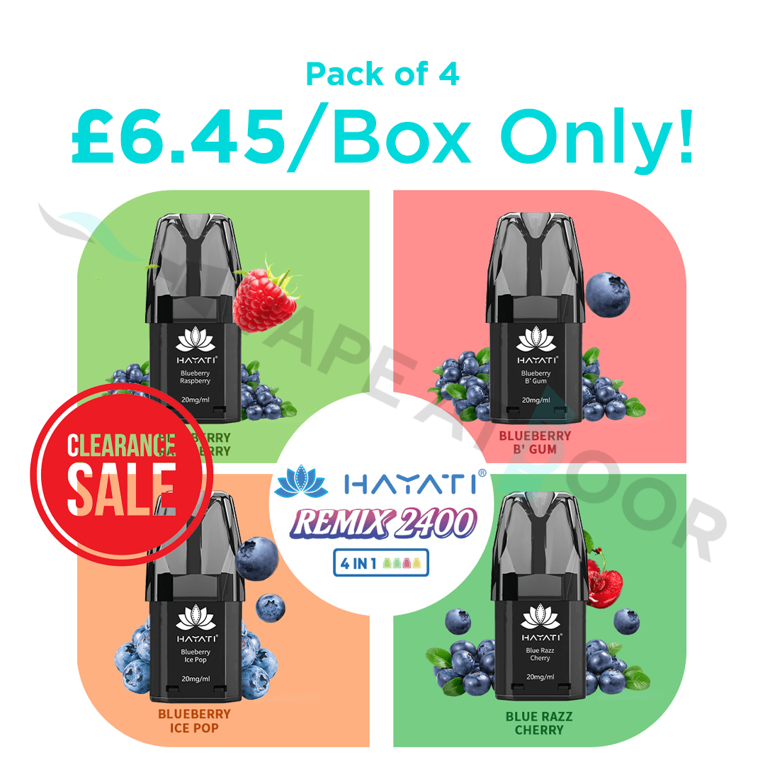 Hayati California Remix Replacement Pods | 4 in 1