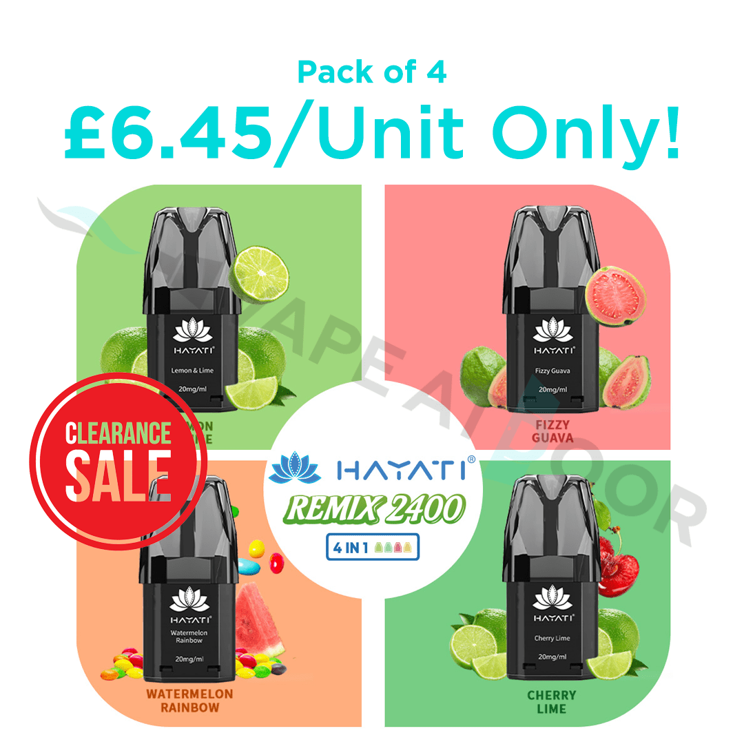 Hayati Caribbean Remix Replacement Pods | 4 in 1