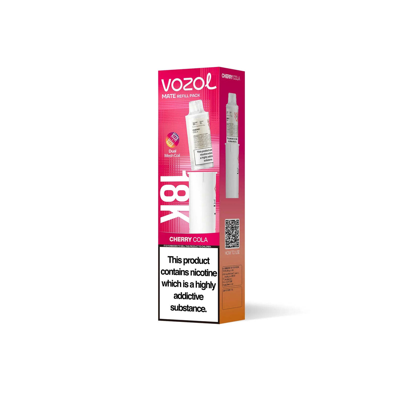 Vozol Mate 18k Prefilled Replacement Pods (18000 Puffs)