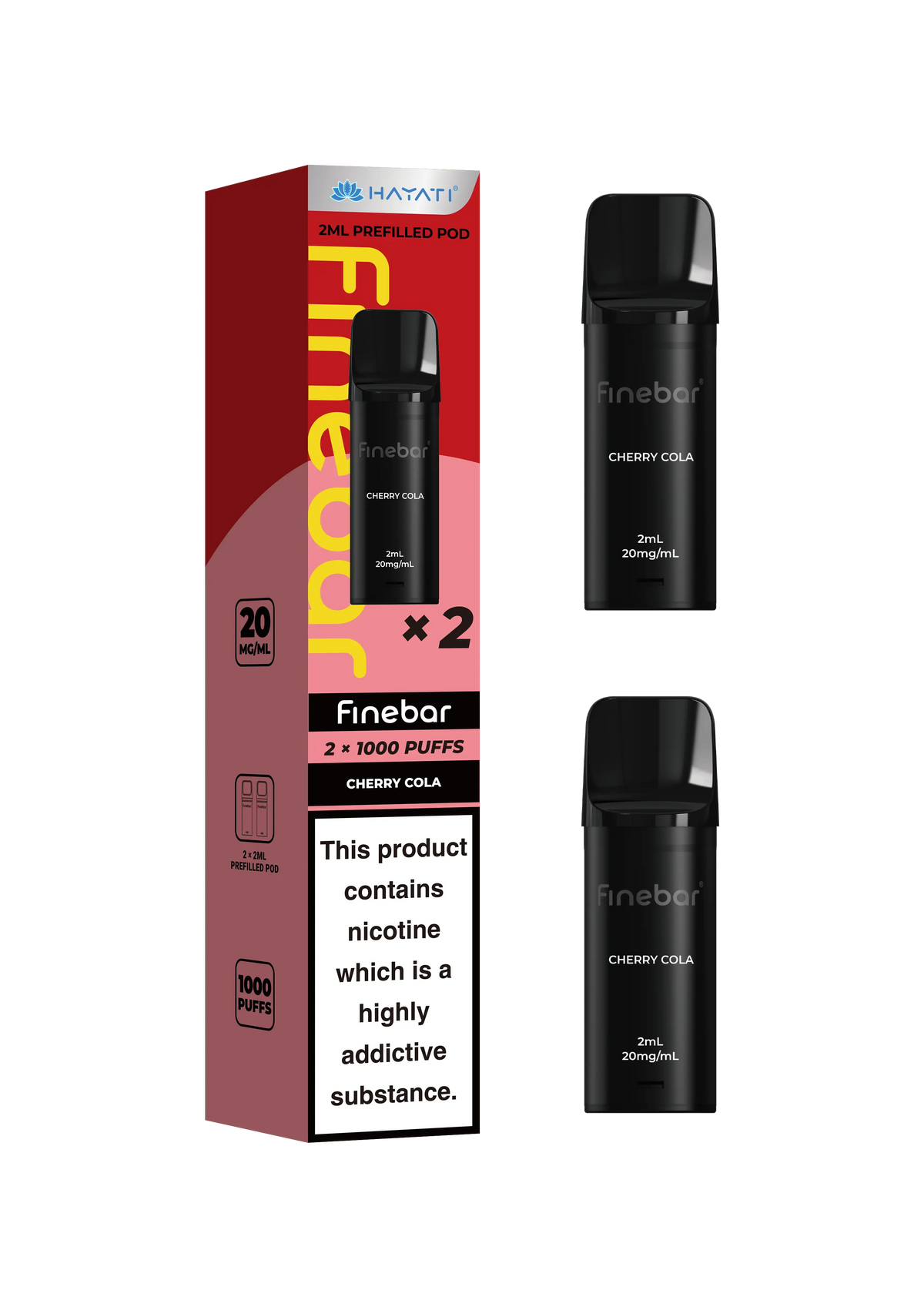 Hayati Finebar Prefilled Pods | Refill Pods for Finebar Hayati