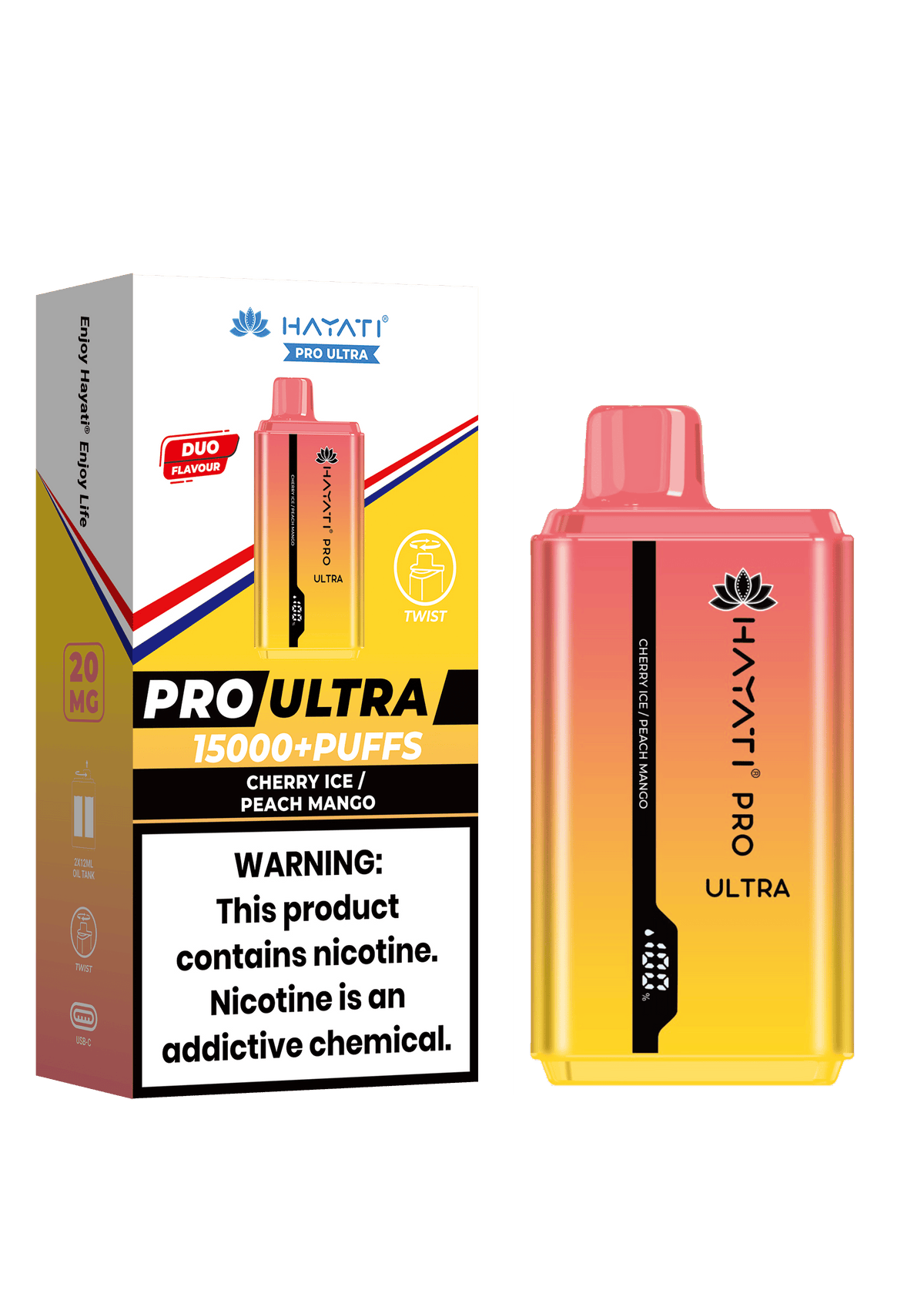 Hayati Pro Ultra 15000 Pod Kit (Price, Puff Count, Specs & Stock in the UK)