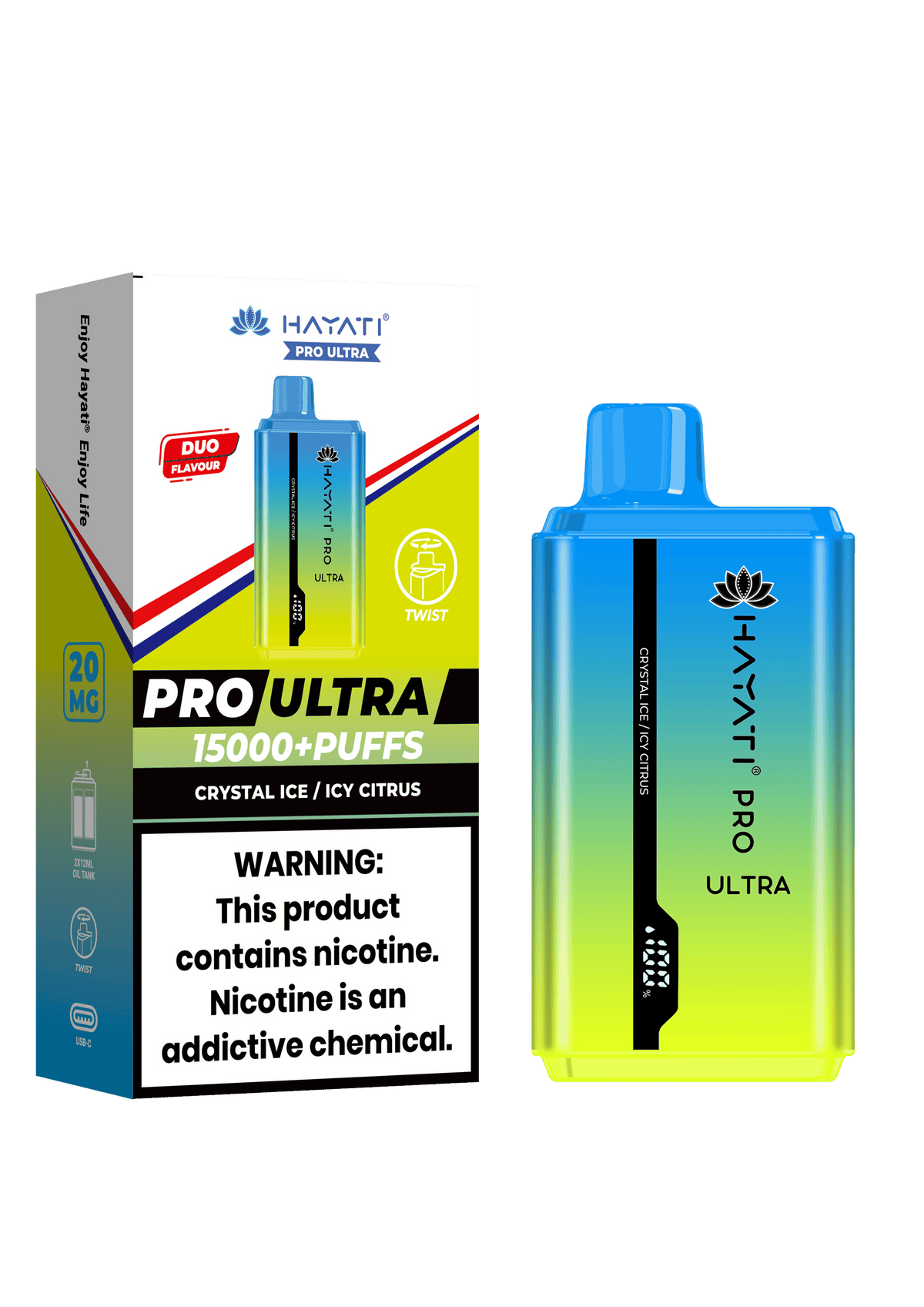 Hayati Pro Ultra 15000 Pod Kit (Price, Puff Count, Specs & Stock in the UK)