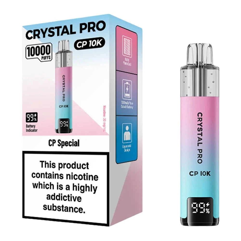 Crystal Pro CP 10K Puffs Prefilled Pod Kit by Suonon