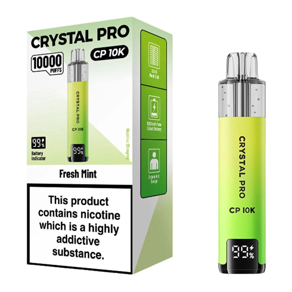 Crystal Pro CP 10K Puffs Prefilled Pod Kit by Suonon