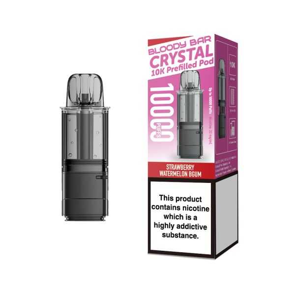 Bloody Bar Crystal 10k Replacement Prefilled Pods