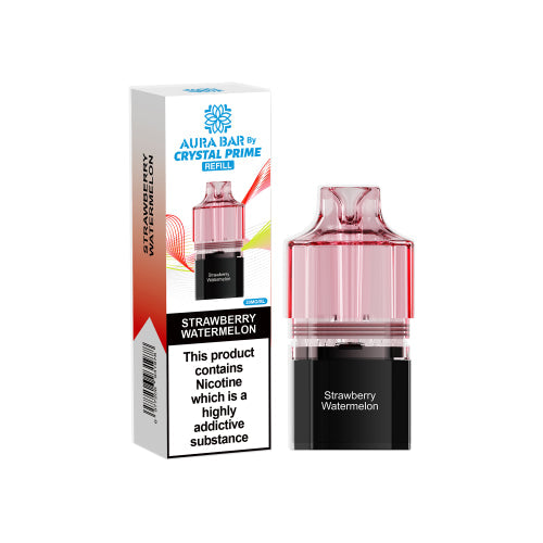 Crystal Prime Aura bar 10k Replacement Pods & Refill
