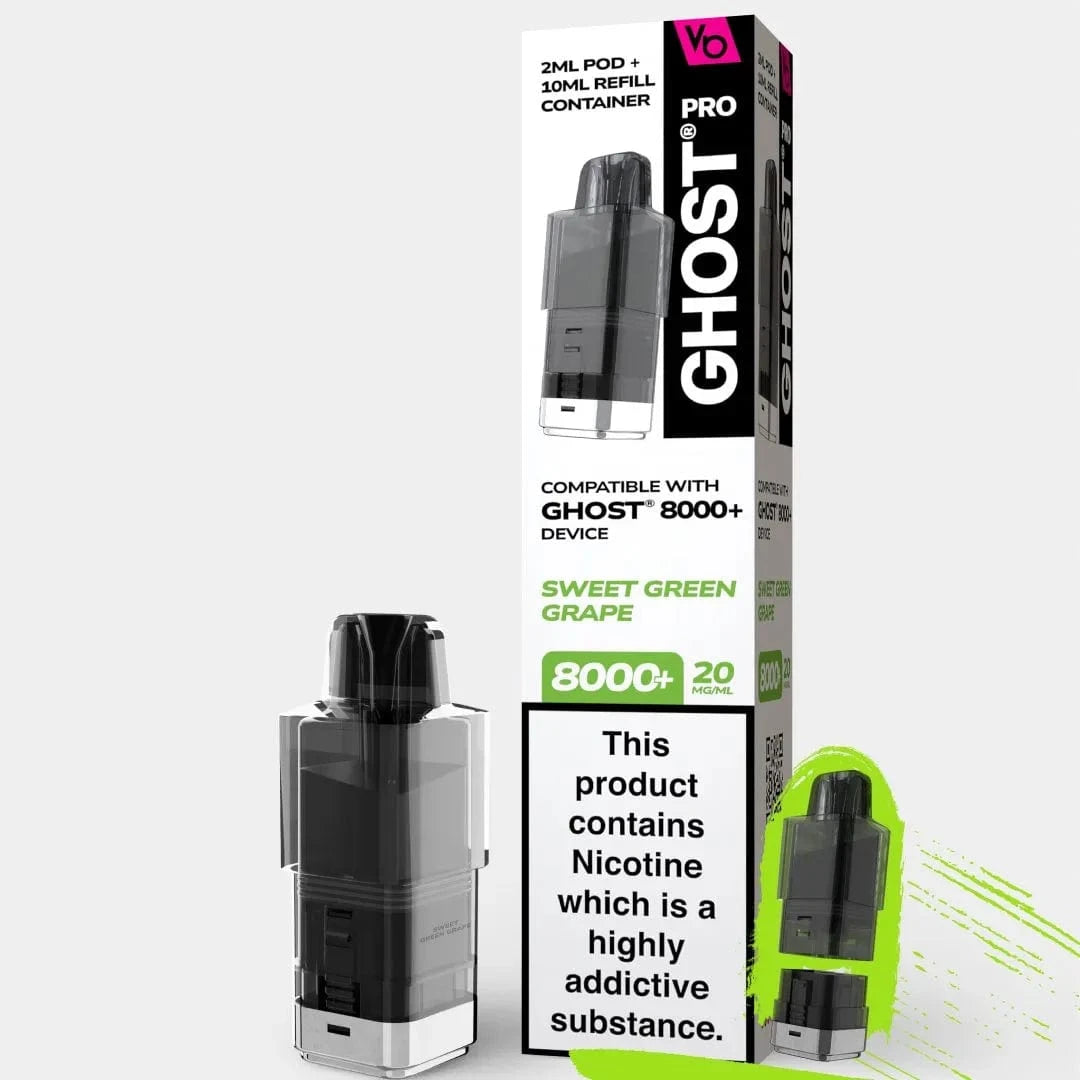 Vapes Bar Ghost Pro 8000+ Prefilled Replacement Pods