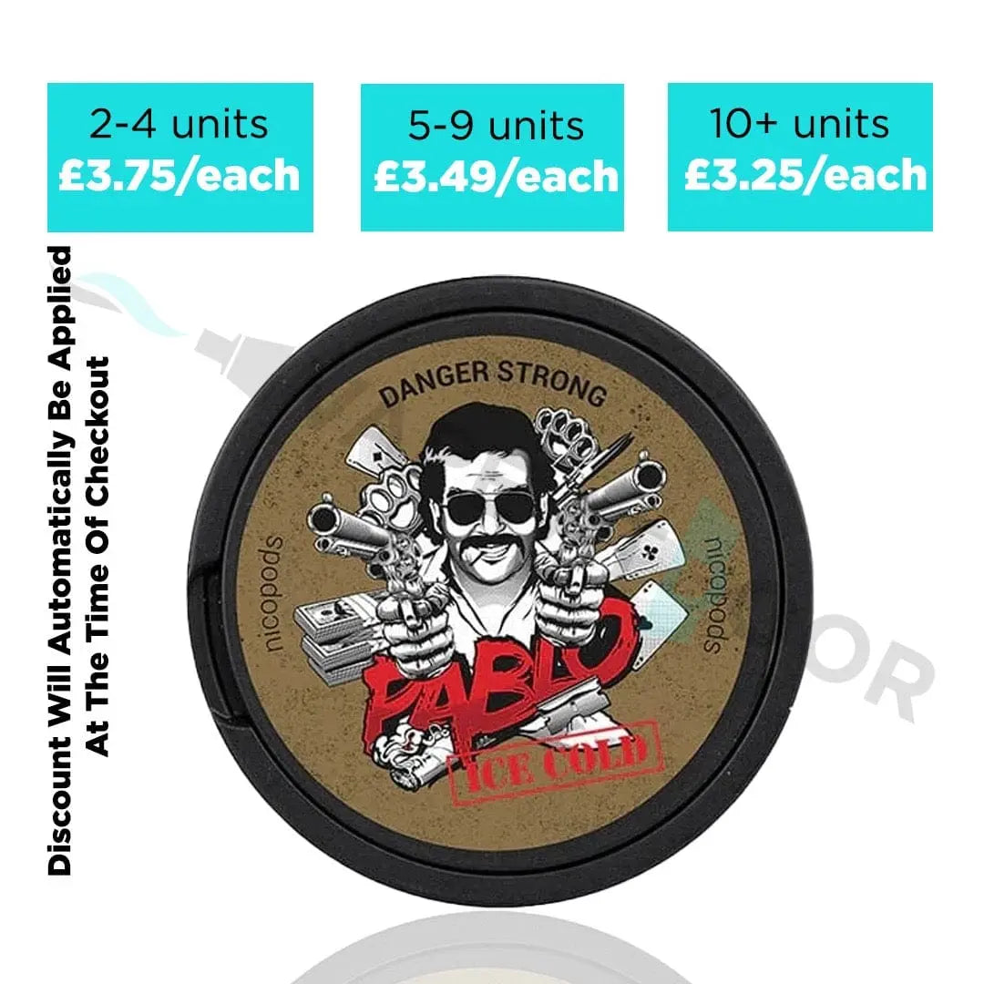Pablo Exclusive 50MG Nicotine Pouches - 3.85
