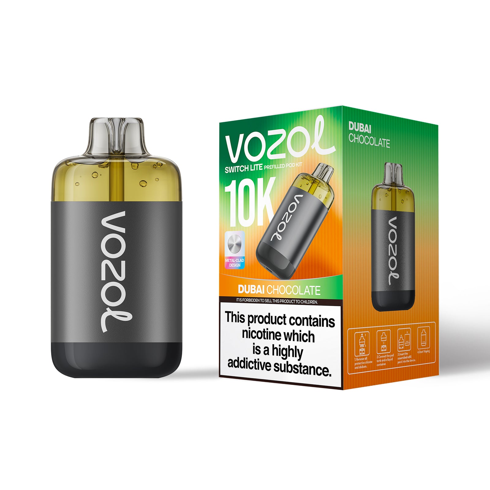 VOZOL Switch Lite 10,000 Puffs Prefilled Pod Kit