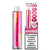 Three HYOLA PRO MAX 8000 Puffs vape devices with colorful gradient design on a white background.