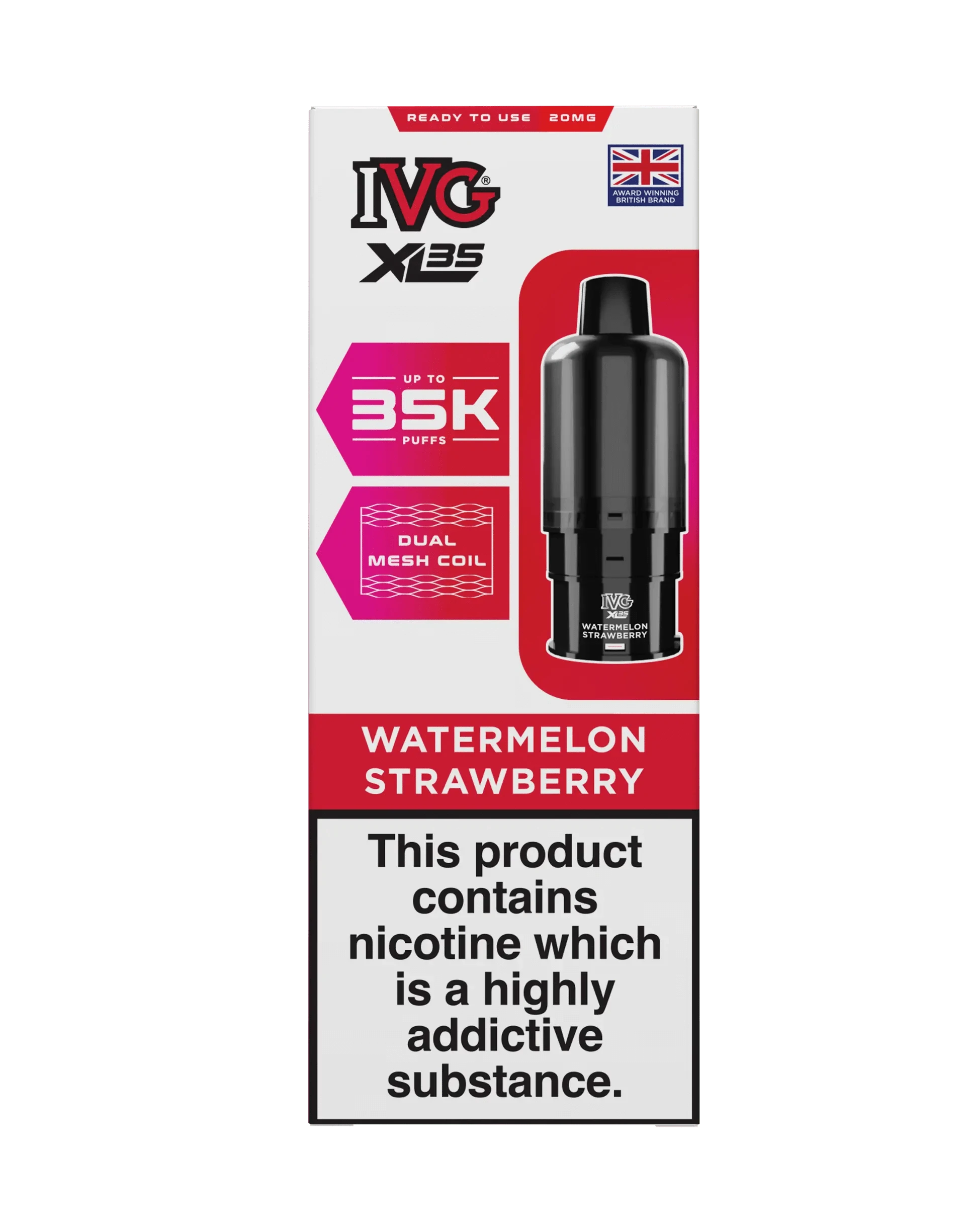 IVG XL 35K Prefilled Replacement Pods