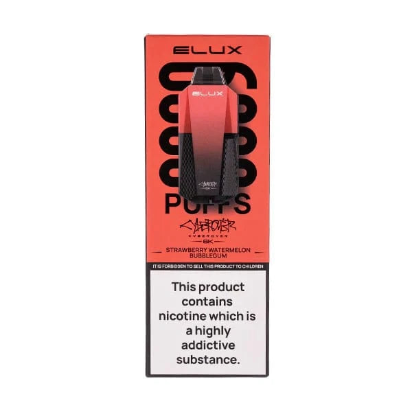 Elux Cyberover 6k Puffs Disposable Vape Kit (box of 10)